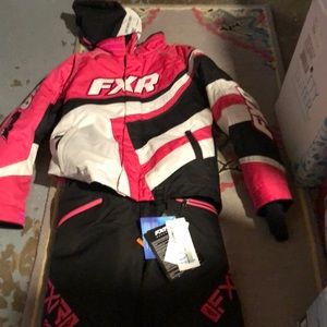 FXR Women's Vibrant Pink and Black Jacket